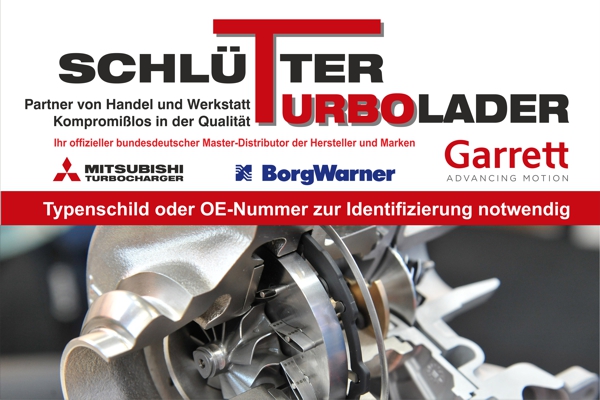 SCHLÜTTER TURBOLADER Lader, Aufladung Siehe Typenschild Turb