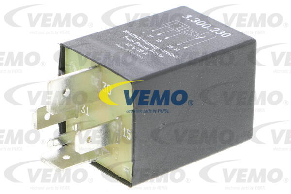 VEMO Relais, Kühlerlüfternachlauf V15-71-0014