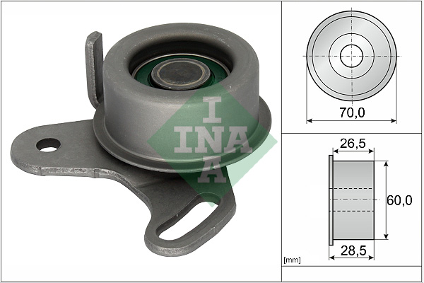 INA Spannrolle, Zahnriemen 531 0118 20