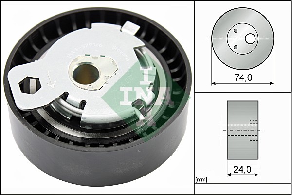 INA Spannrolle, Zahnriemen 531 0497 10