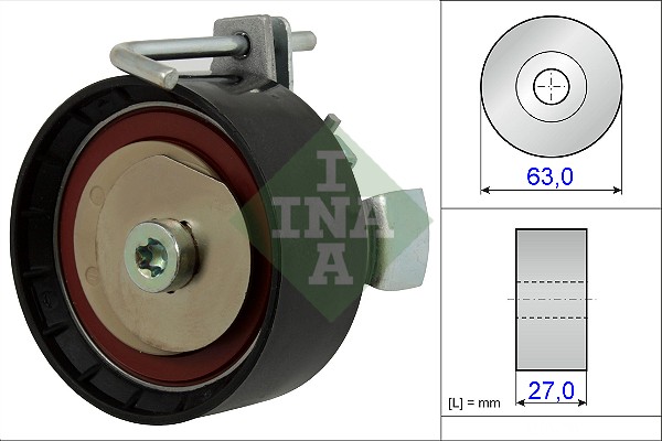 INA Spannrolle, Zahnriemen 531 0877 10