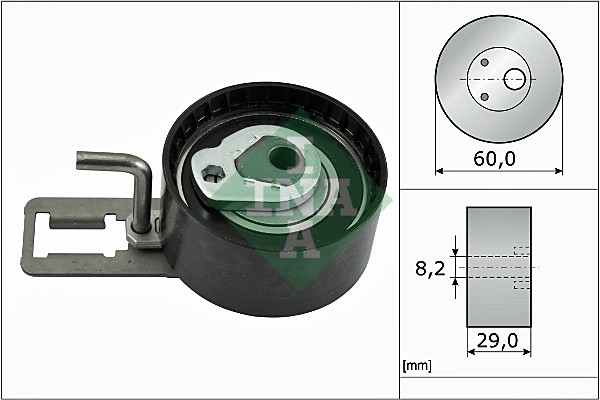 INA Spannrolle, Zahnriemen 531 0883 10