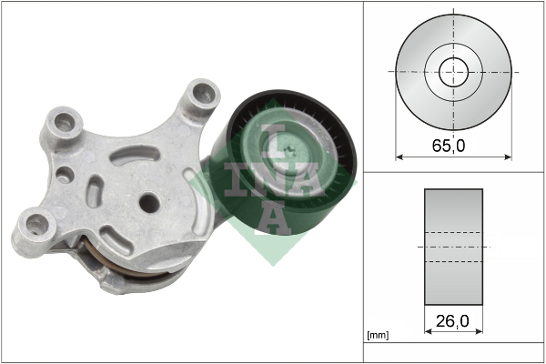 INA Riemenspanner, Keilrippenriemen 534 0075 20