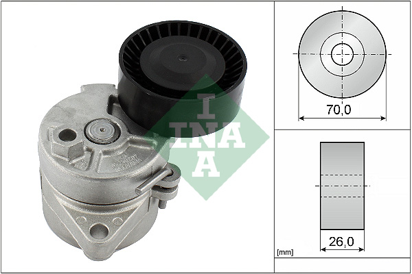 INA Riemenspanner, Keilrippenriemen 534 0104 10