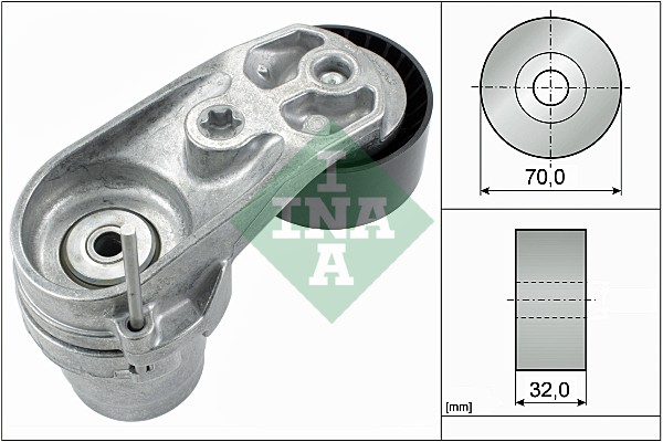 INA Riemenspanner, Keilrippenriemen 534 0433 10