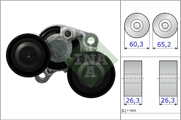 INA Riemenspanner, Keilrippenriemen 534 0482 10