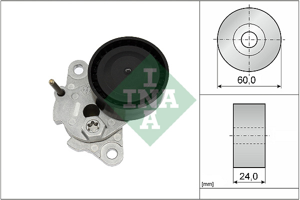 INA Riemenspanner, Keilrippenriemen 534 0510 10