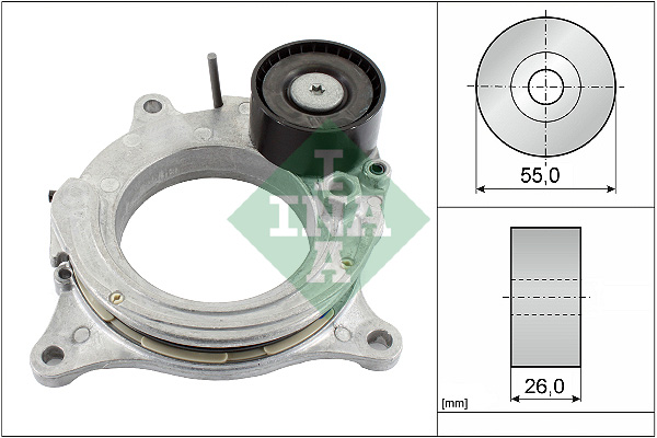 INA Riemenspanner, Keilrippenriemen 534 0692 10