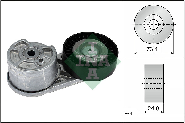 INA Riemenspanner, Keilrippenriemen 534 0727 10