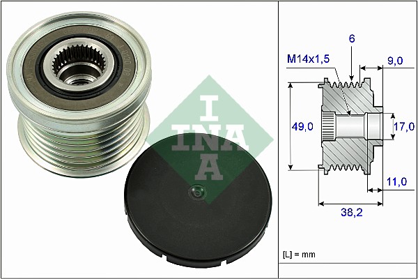 INA Generatorfreilauf 535 0268 10