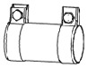 DINEX Rohrverbinder, Abgasanlage 74130