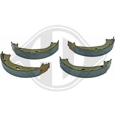 DIEDERICHS Bremsbackensatz 1121320