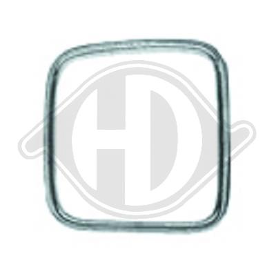 DIEDERICHS Zier-/Schutzleiste, Kühlergitter 1222043