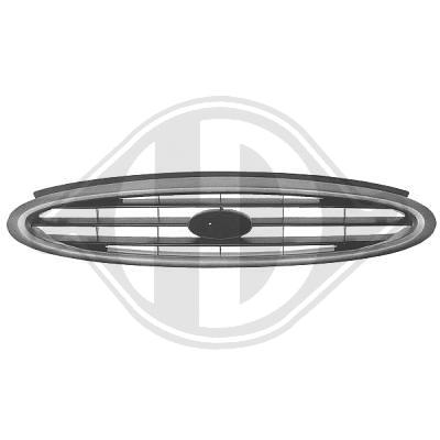 DIEDERICHS Kühlergitter 1426041