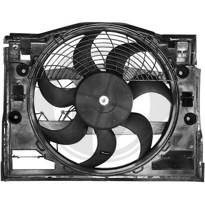 DIEDERICHS Lüfter, Klimakondensator DCL1008