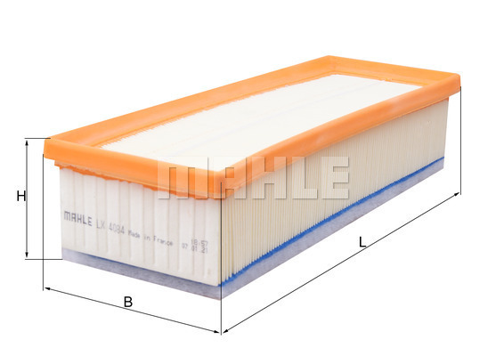MAHLE Luftfilter LX 4084