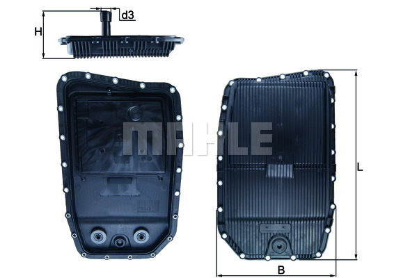 MAHLE Ölwanne, Automatikgetriebe HX 152