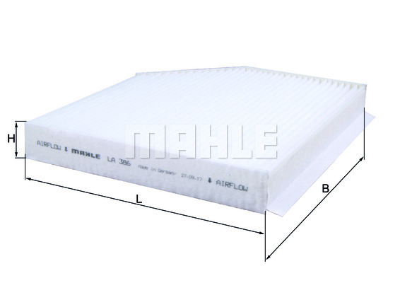 MAHLE Filter, Innenraumluft LA 386