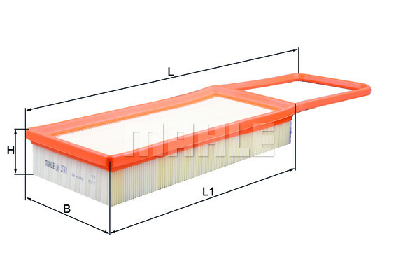 MAHLE Luftfilter LX 3249