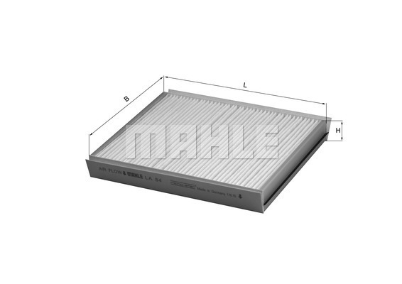 MAHLE Filter, Innenraumluft LA 84