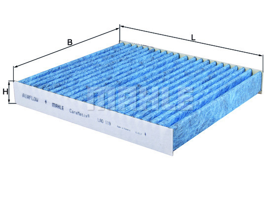 MAHLE Filter, Innenraumluft LAO 119
