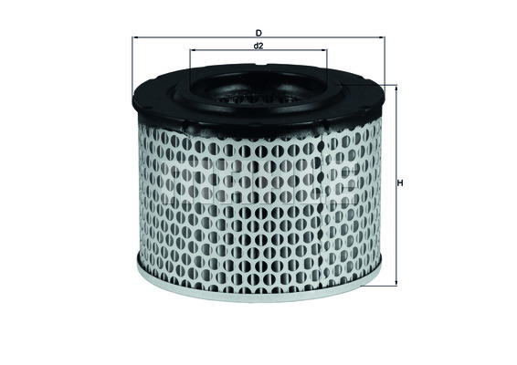 MAHLE Luftfilter LX 255