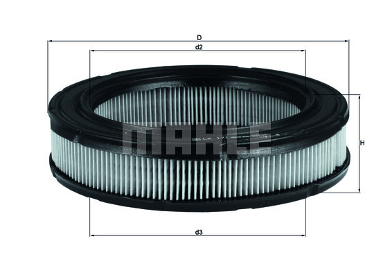 MAHLE Luftfilter LX 171