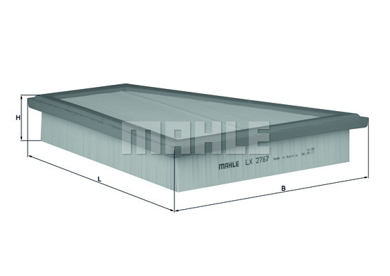 MAHLE Luftfilter LX 2787