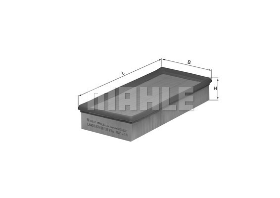 MAHLE Luftfilter LX 408