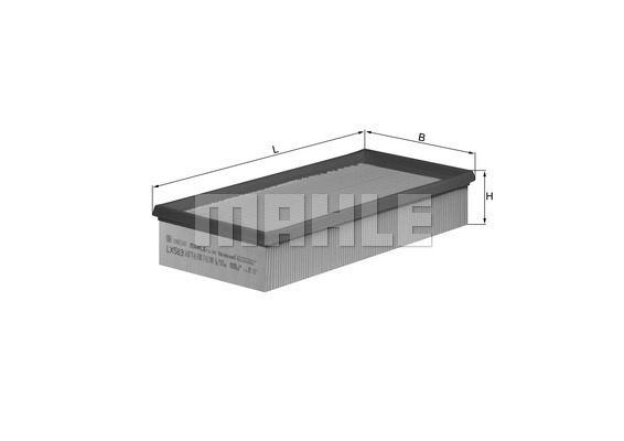 MAHLE Luftfilter LX 583