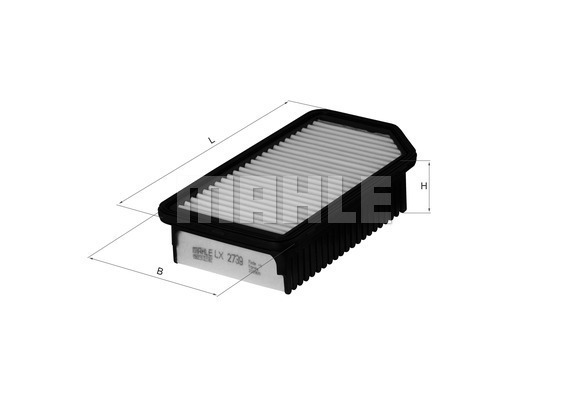 MAHLE Luftfilter LX 2739