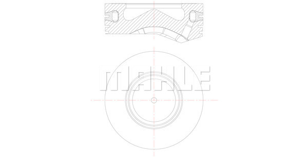 MAHLE Kolben 081 PI 00105 000