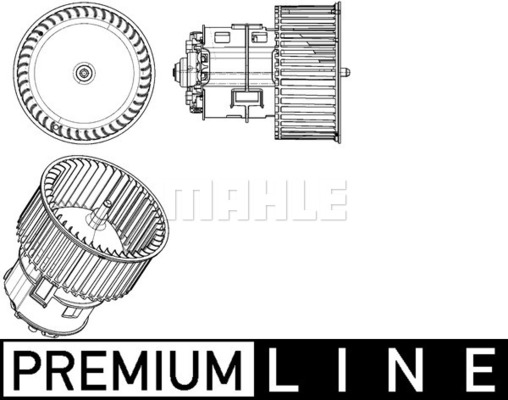 MAHLE Innenraumgebläse AB 183 000P