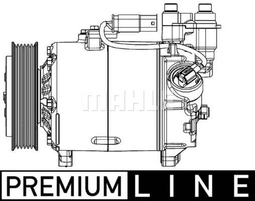 MAHLE Kompressor, Klimaanlage ACP 601 000P