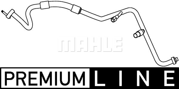 MAHLE Hochdruck-/Niederdruckleitung, Klimaanlage AP 104 000P