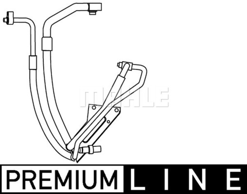 MAHLE Hochdruck-/Niederdruckleitung, Klimaanlage AP 94 000P