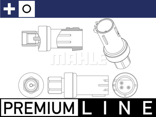 MAHLE Druckschalter, Klimaanlage ASE 5 000P