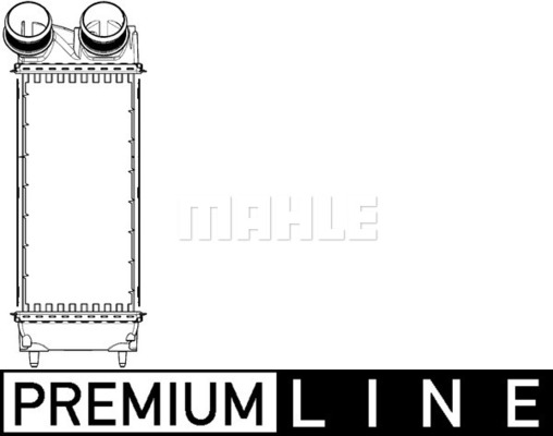 MAHLE Ladeluftkühler CI 366 000P