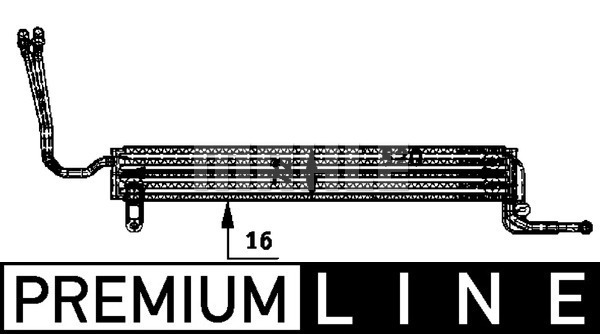 MAHLE Ölkühler, Lenkung CLC 55 000P