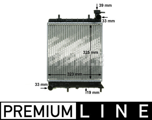 MAHLE Kühler, Motorkühlung CR 1281 000P