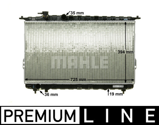 MAHLE Kühler, Motorkühlung CR 1290 000P
