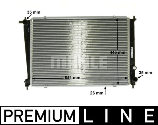 MAHLE Kühler, Motorkühlung CR 1316 000P