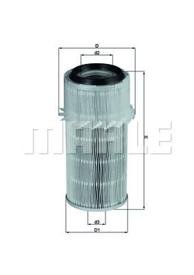 MAHLE Luftfilter LX 682