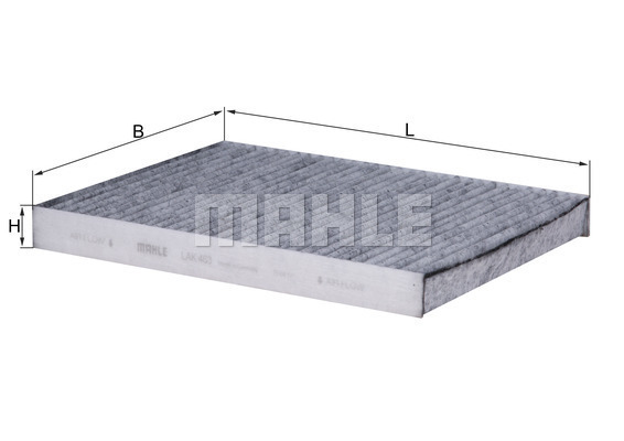 MAHLE Filter, Innenraumluft LAK 463