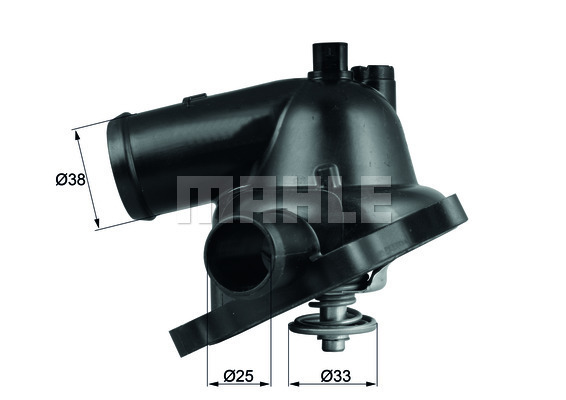 MAHLE Thermostat, Kühlmittel TM 23 95