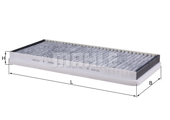MAHLE Filter, Innenraumluft LAK 77