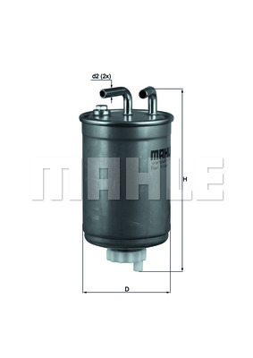 MAHLE Kraftstofffilter KL 99