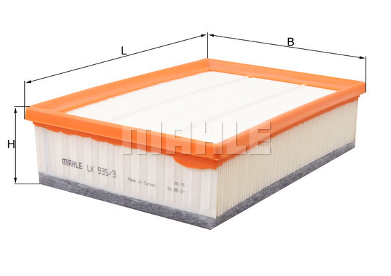 MAHLE Luftfilter LX 935/3