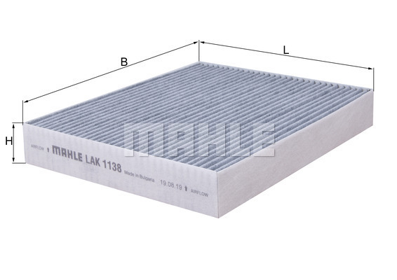 MAHLE Filter, Innenraumluft LAK 1138