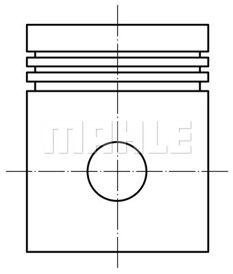 MAHLE Kolben 014 98 00